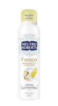 Neutro Roberts Deodorante Spray Fresco Bergamotto e Zenzero 150ml