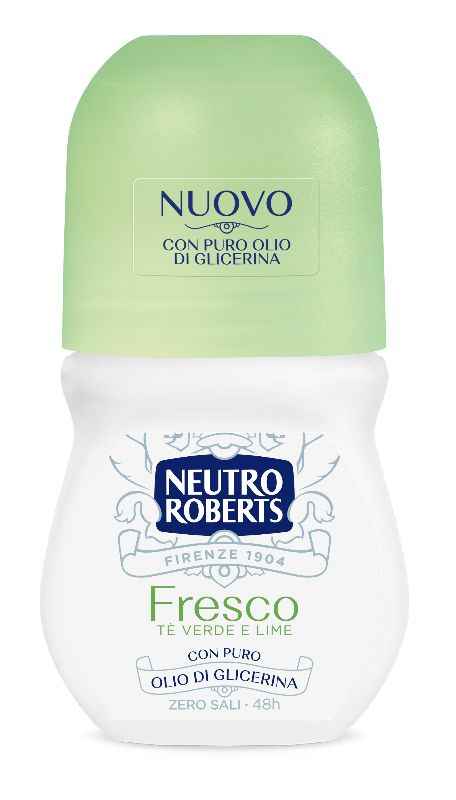 Neutro Roberts Deodorante Roll-On Fresco Tè Verde e Lime 50ml mi