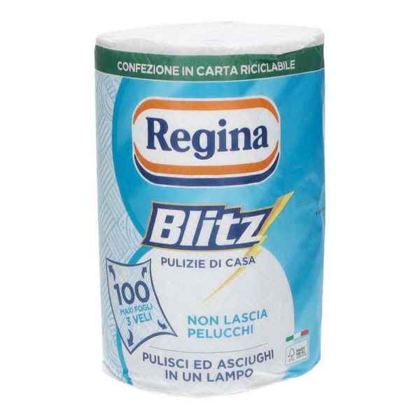 Regina Asciugatutto Cucina Blitz 1 Rotolo ASCIUGONI REGINA