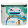 Regina Carta Igienica Camomilla 4 Rotoli Profumata CARTA IGIENICA REGINA