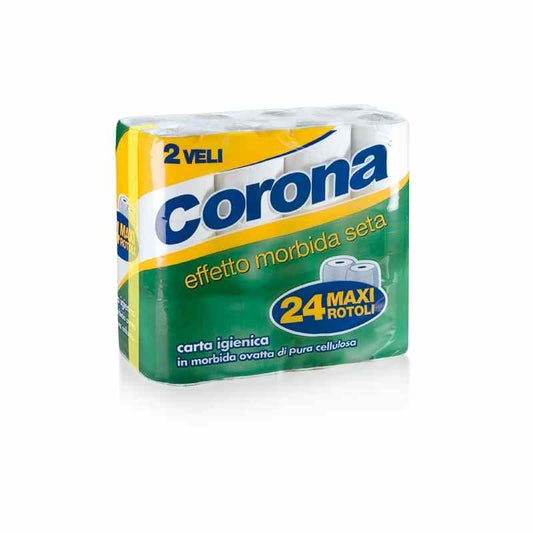 CORONA CARTA IGIENICA 24 ROTOLI