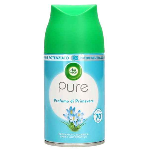 AIR WICK FRESHMATIC RICARICA PROFUMO DI PRIMAVERA 250ML DIFFUSORI AIR WICK