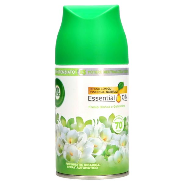 AIR WICK RICARICA SPRAY AMBIENTE 250ML FRESIA E GELSOMINO - I negozi del sottocosto