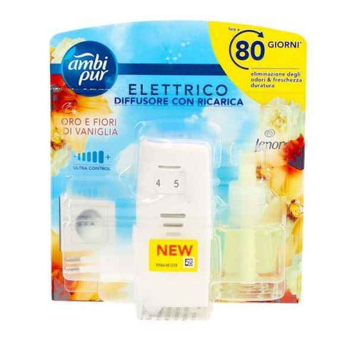 Diffusore Elettrico Ambipur con Ricarica Lenor Oro DIFFUSORI AMBIPUR