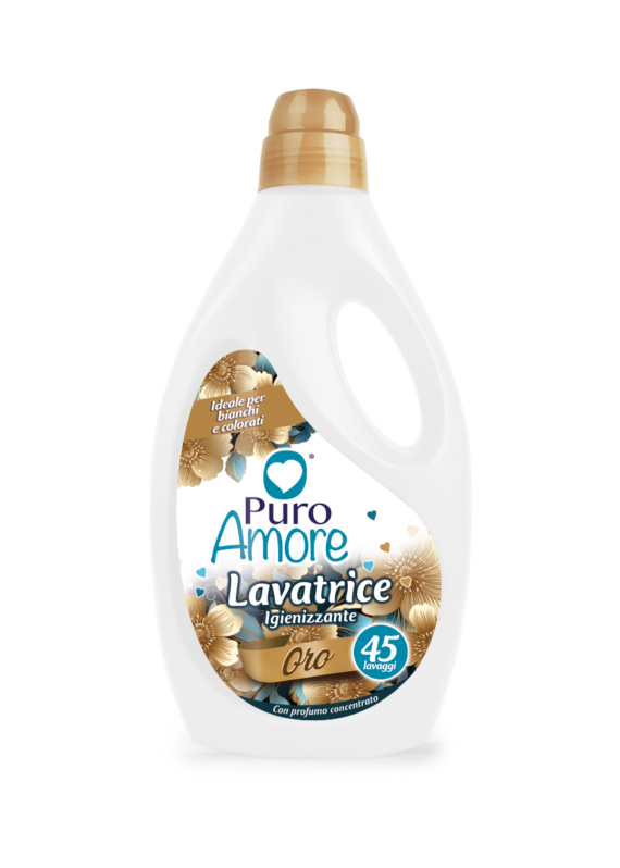 Puro Amor Detergente Lavadora Oro 45 Lavados