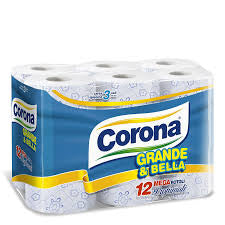 CORONA CARTA IGIENICA GRANDE E BELLA 3V 12 ROTOLI