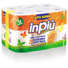 INPIU CARTA IGIENICA 12 ROTOLI