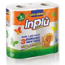Inpiù Carta Igienica 4 Rotoli CARTA IGIENICA CORONA