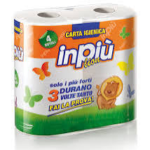 INPIU CARTA IGIENICA 4 ROTOLI