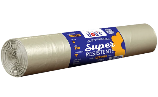 DOLI’S SUPER : SACCHI PATTUMIERA GRANDI,RESISTENTE ED EXTRA CAPIENZA TRASPARENTI