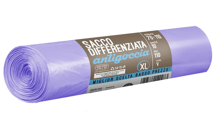 Doli's Sacchi Spazzatura Condominiali XL 70x110 Sacchi Pattumiera DOLI'S