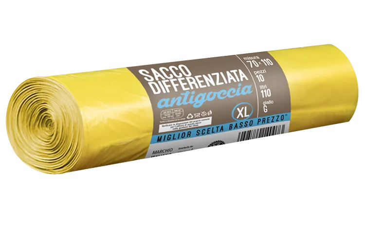 Doli's Sacchi Spazzatura Condominiali XL 70x110 Sacchi Pattumiera DOLI'S