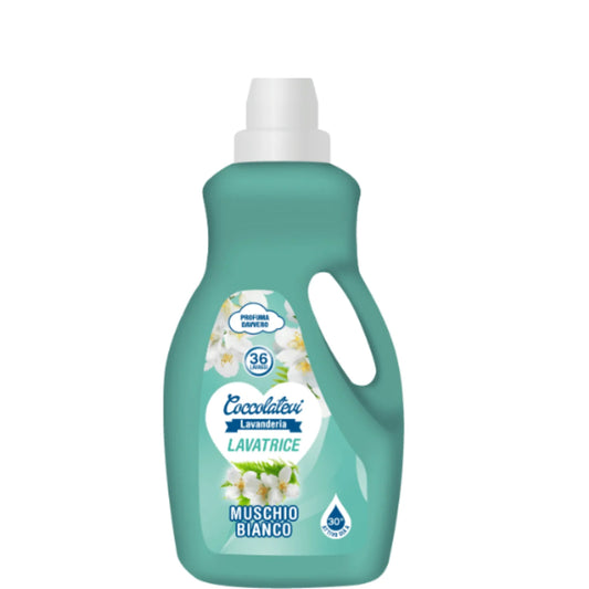 COCCOLATEVI DETERSIVO LAVATRICE  1800ML MUSCHIO BIANCO