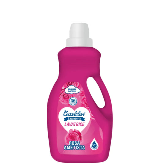 COCCOLATEVI DETERSIVO LAVATRICE  1800ML ROSA AMETISTA