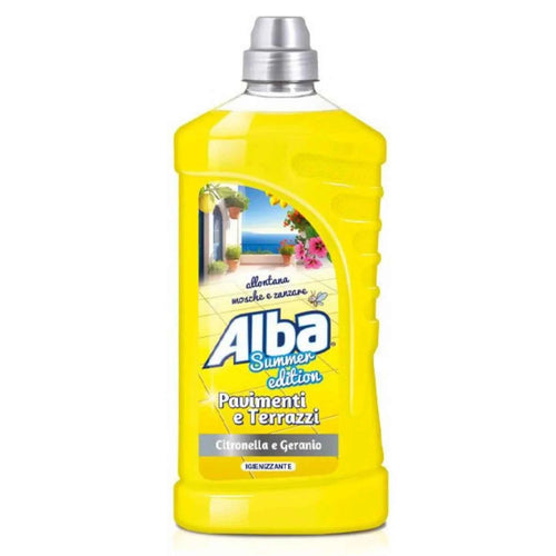 Alba Pavimenti Citronella e Geranio 1lt Detersivo Pavimenti ALBA