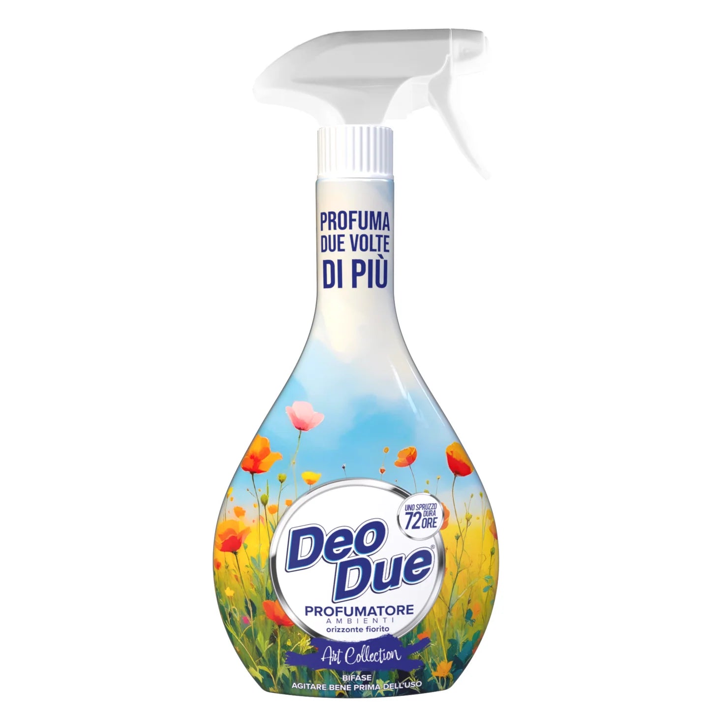 DEO DUE PROFUMATORE AMBIENTE SPRAY 600ML ART COLLECTION ORIZZONTE FIORITO
