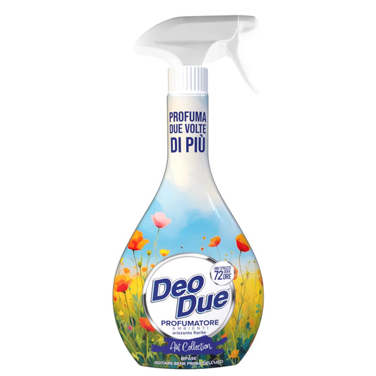 DEO DUE PROFUMATORE AMBIENTE SPRAY 600ML ART COLLECTION ORIZZONTE FIORITO