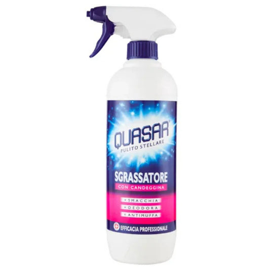 QUASAR SPRAY 650ML SGRASSATORE CON CANDEGGINA