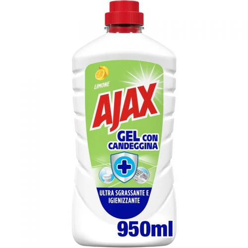 AJAX GEL CON CANDEGGINA 950ML LIMONE
