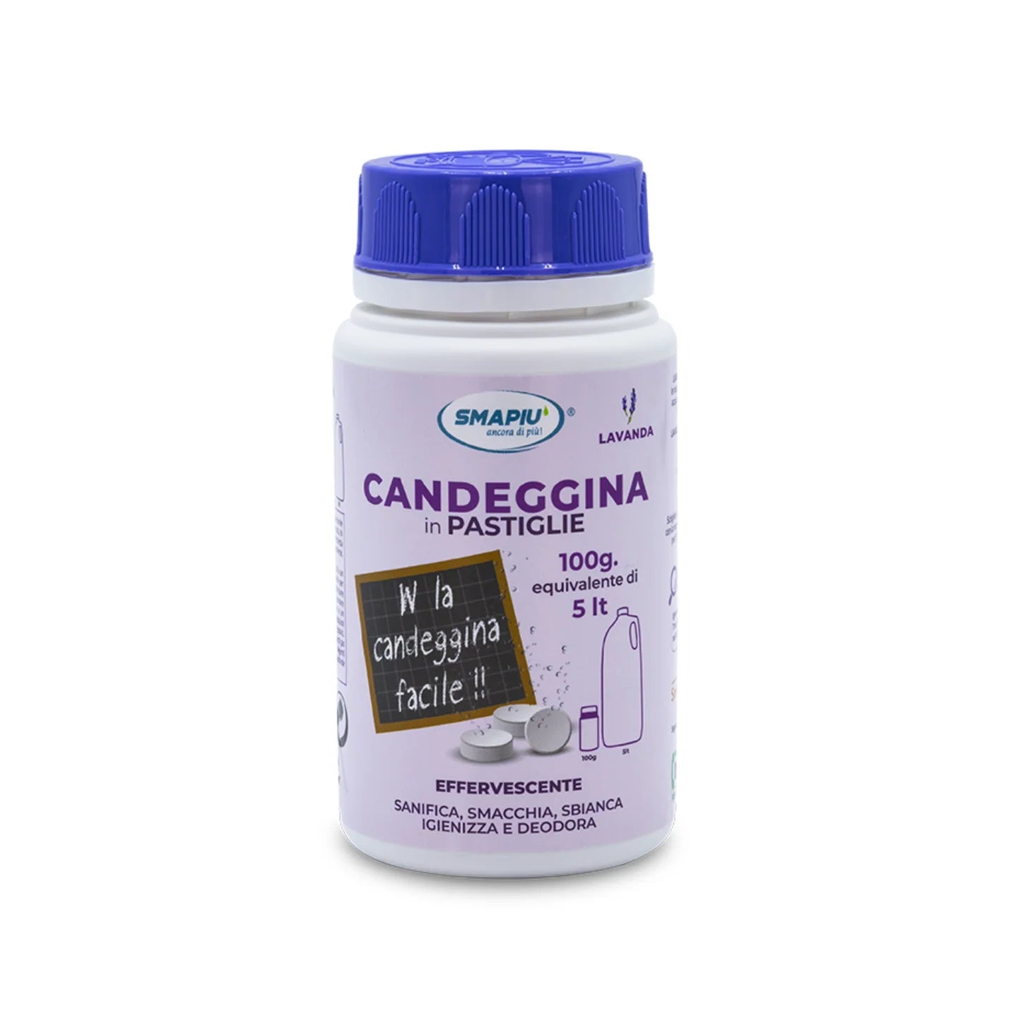 SMAPIU CANDEGGINA IN PASTIGLIE 100G LAVANDA