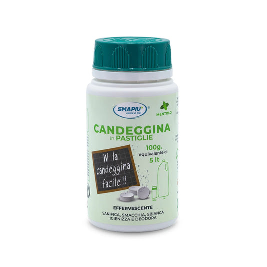 SMAPIU CANDEGGINA IN PASTIGLIE 100G MENTOLO