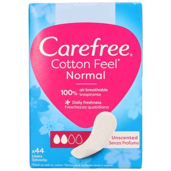 Carefree Proteggi Slip Cotton Feel Normal 44PZ Proteggi slip CAREFREE