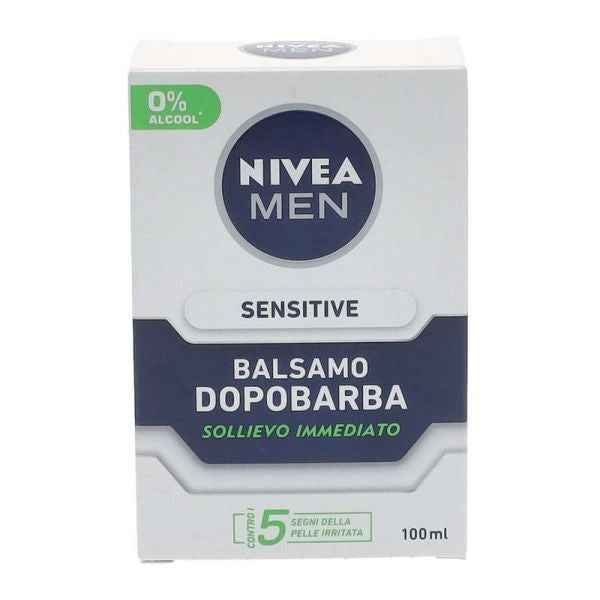 NIVEA Sensitive Balsamo Dopobarba per Pelle Sensibile Dopobarba Nivea