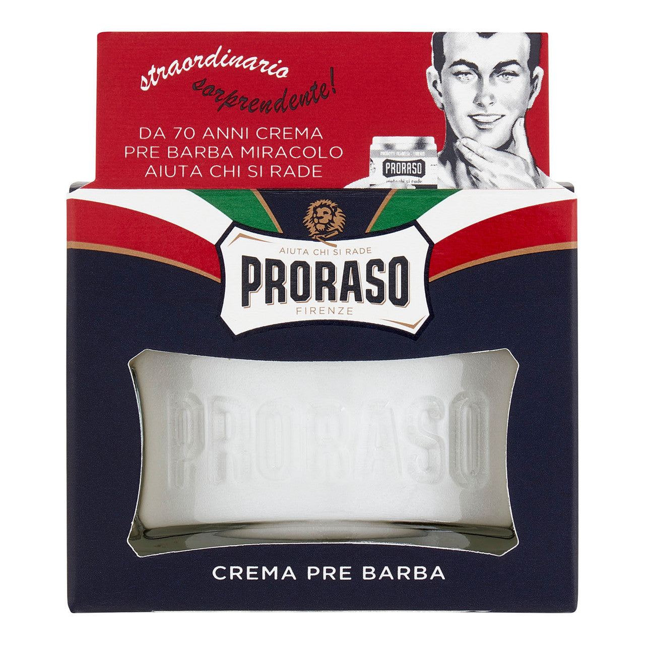 Crema Pre Barba Protettiva Proraso 100ml Schiuma e Gel barba PRORASO