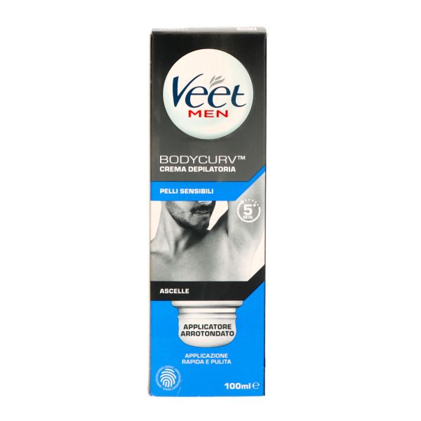 Veet Crema Depilatoria Uomo Ascelle 100ML Creme e strisce depilatorie VEET