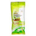 Bic Pure 3 Lady Aloe Vera Rasoio Usa e Getta 4PZ Rasoi e Lamette BIC