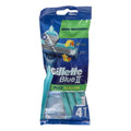 Gillette Blue II Slalom Plus Rasoio Usa e Getta 4pz Rasoi e Lamette GILlETTE