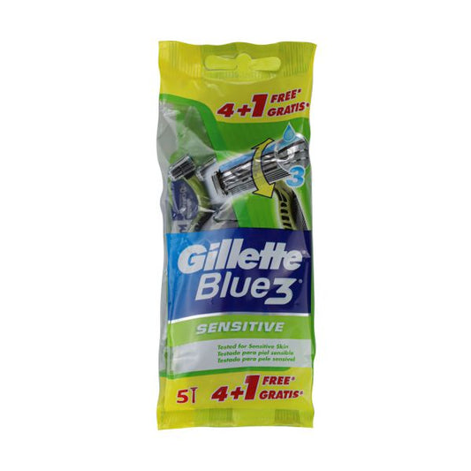 LAMETTE GILLETTE BLUE 3 SENSITIVE 5PZ