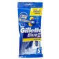 GILLETTE BLUE II LAMETTE SLALOM RADI E GETTA 5PZ