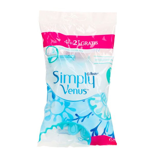GILLETTE RASOI USA E GETTA SIMPLY2 VENUS 6PZ