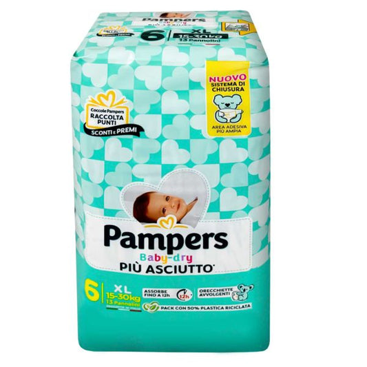 PAMPERS BABY DRY PANNOLINI