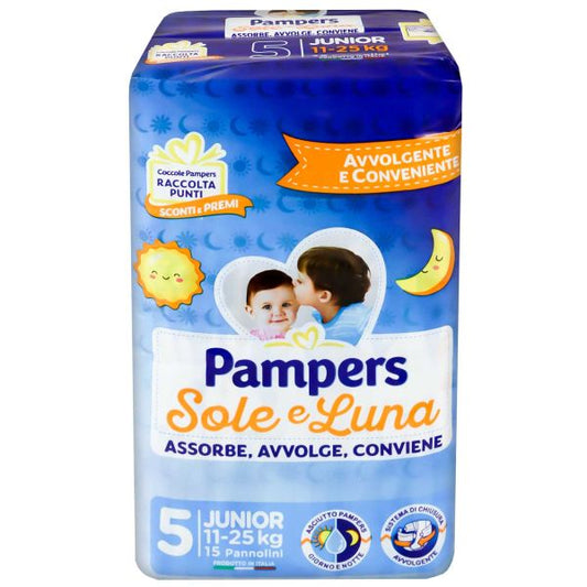 PAMPERS SOLE E LUNA PANNOLINI