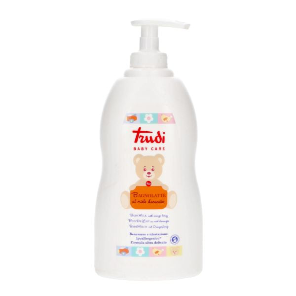 Bagnoschiuma al Miele d'Arancio per Neonati Trudi 500ml Saponi e Creme TRUDI