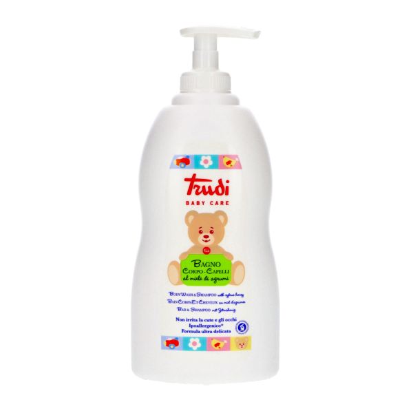 Trudi Bagno Corpo e Capelli Bambini 500ml Saponi e Creme TRUDI