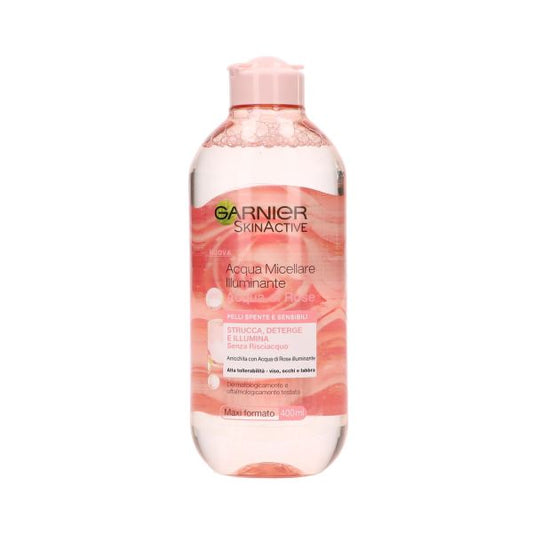 GARNIER ACQUA MICELLARE 400ML ACQUA DI ROSE