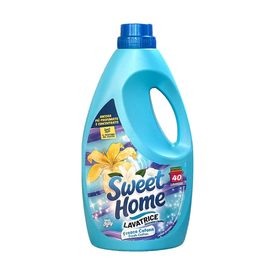 Sweet Home Detergente Ropa Frescor Algodón 40 Lavados