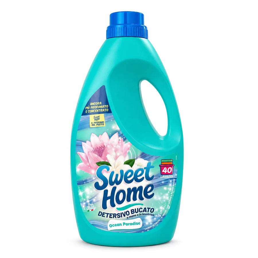 Sweet Home Detergente Ropa Ocean Paradise 40 Lavados