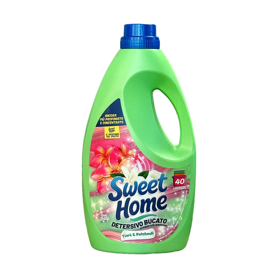 Sweet Home Detersivo Bucato Tiare e Patchouli 40Lavaggi