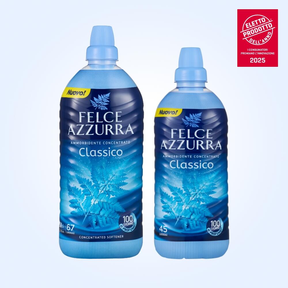 Suavizante de Ropa Concentrado Clásico Felce Azzurra