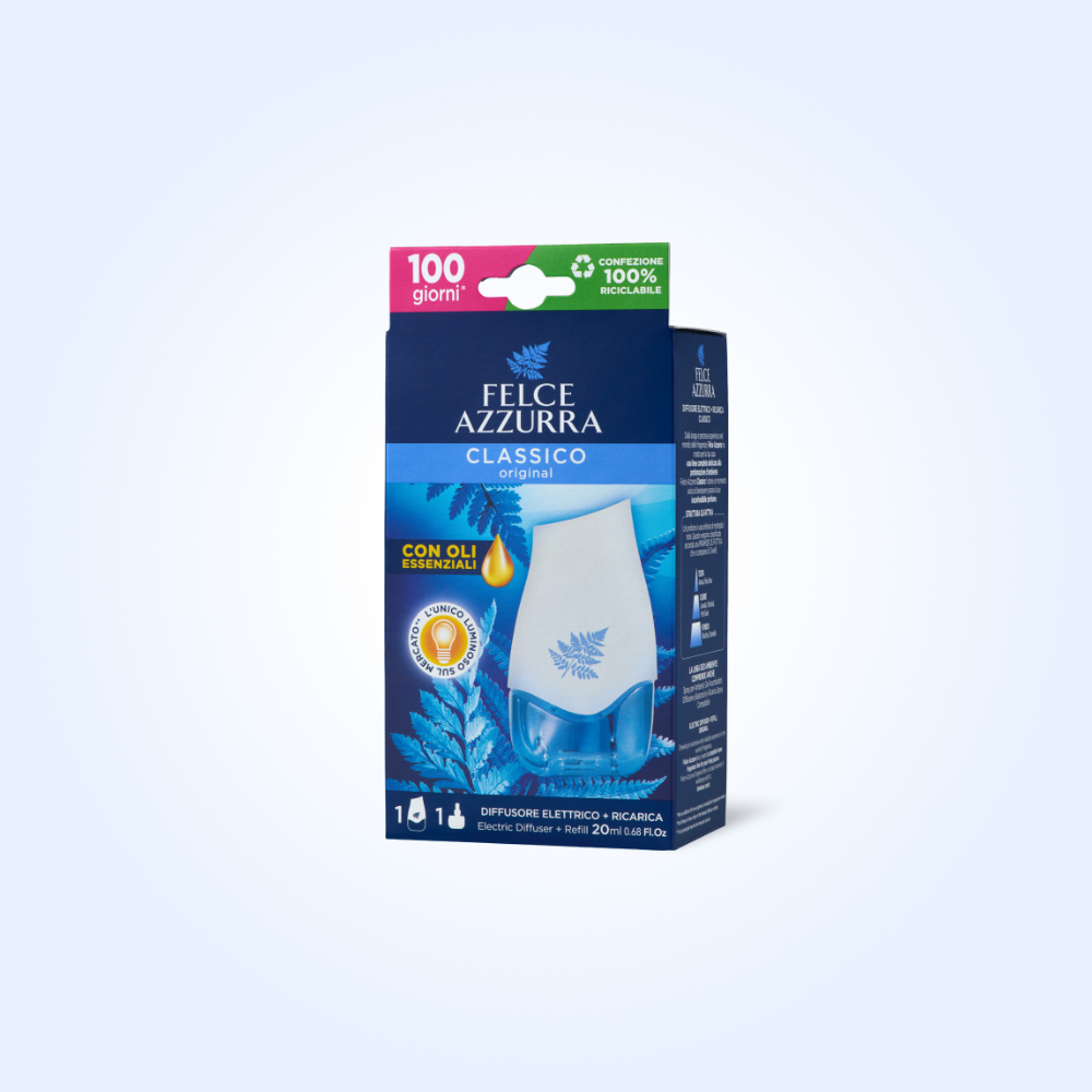 Felce azzurra Diffusore Elettrico + Ricarica Classico 20ml