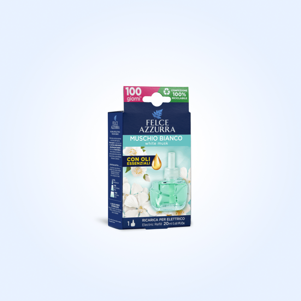 Felce Azzurra Ricarica Diffusore Elettrico Muschio Bianco 20ml