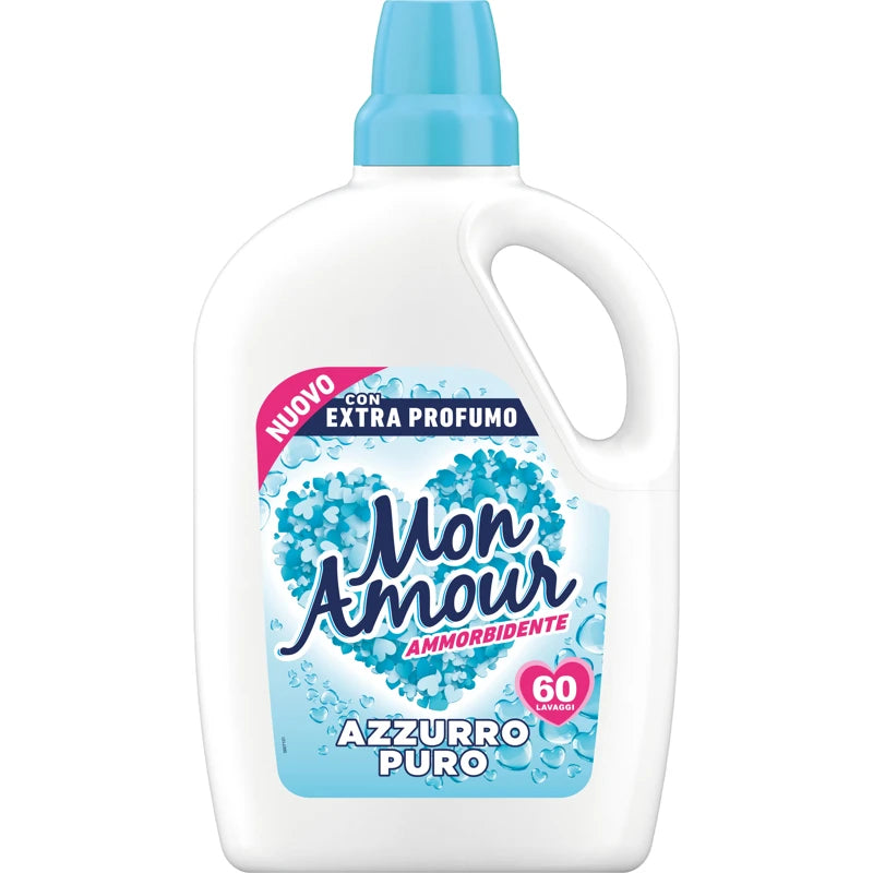 Mon Amour Ammorbidente Bucato Azzurro Puro 3LT