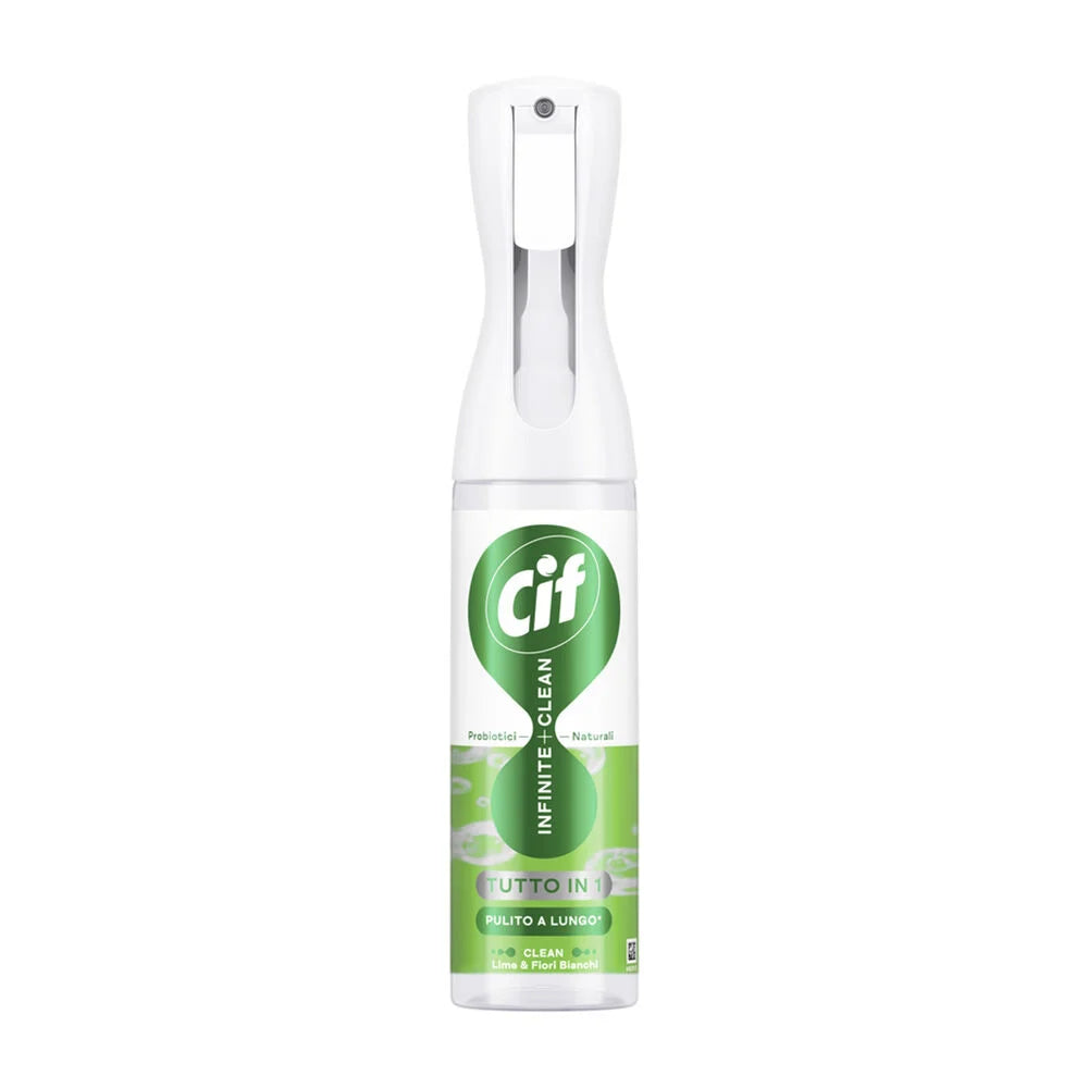 Cif Infinite Clean Lime e Fiori Bianchi Spray Multiuso 280 ml
