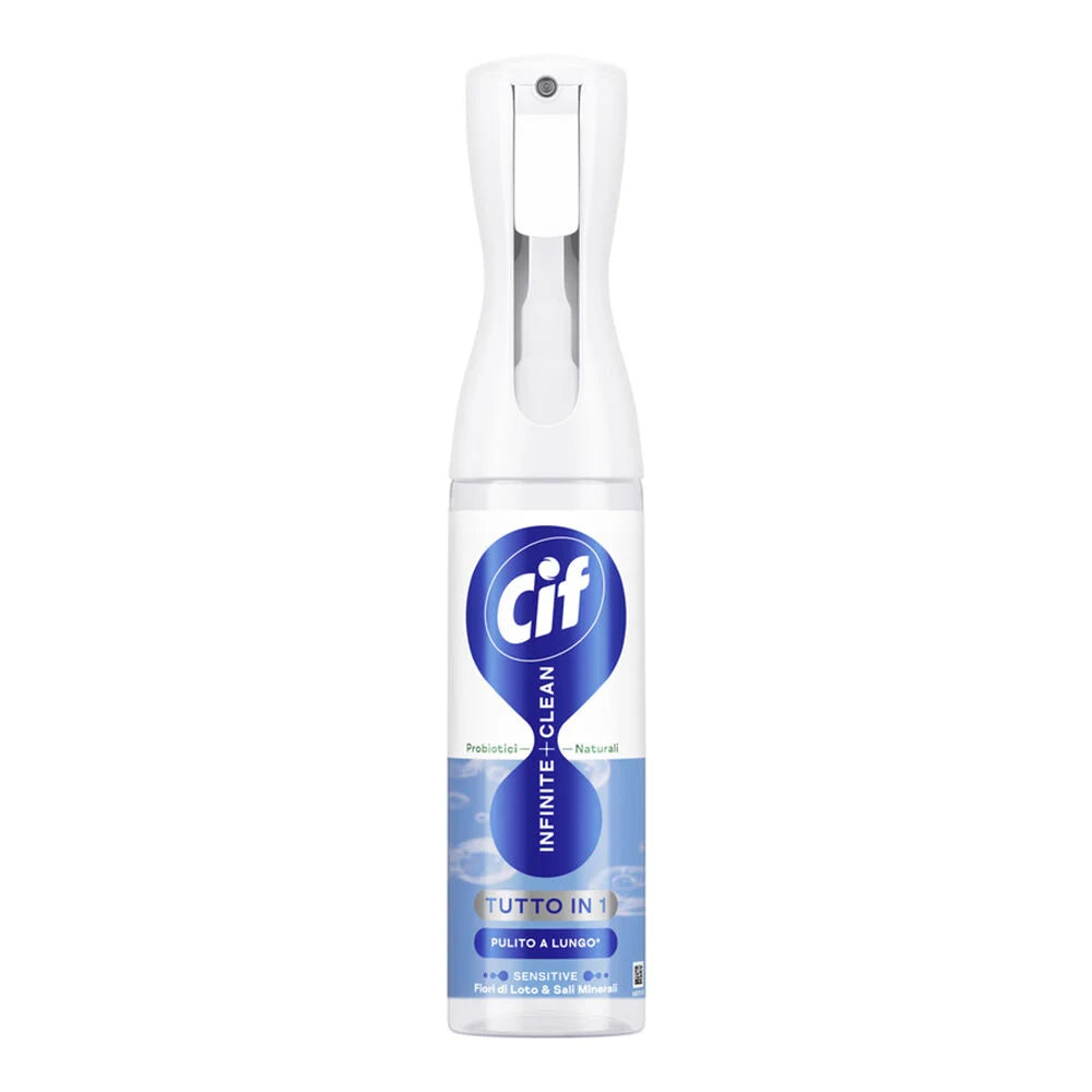 Cif Infinite Clean Fiori di Loto e Sali Minerali Spray Multiuso 280 ml