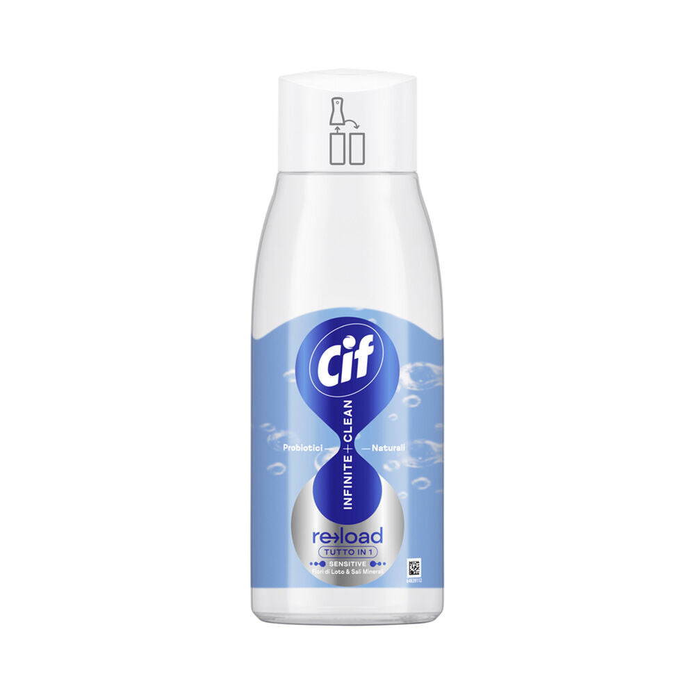 Cif Infinite Clean Ricarica Spray Multiuso Fiori di Loto & Sali Minerali 590 ml