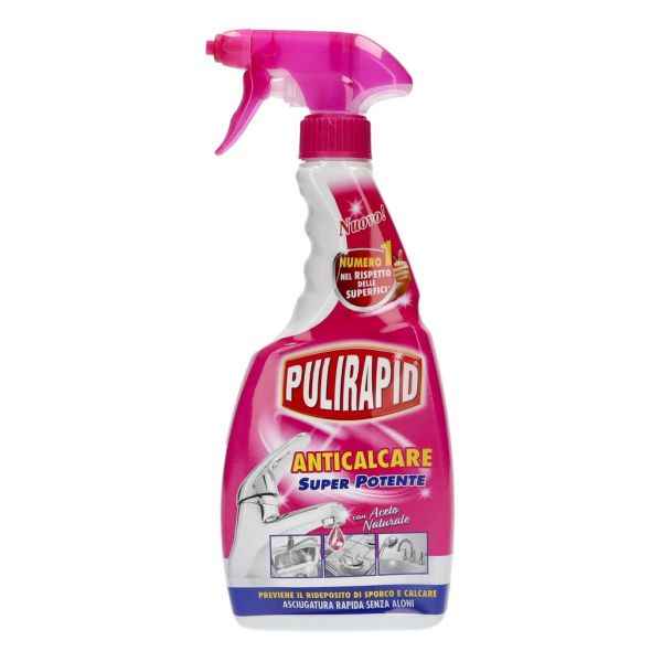 PULIRAPID ANTICALCARE SPRAY ACETO TRIGGER 500 ML Sgrassatori Pulirapid